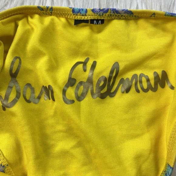 Sam Edelman Ruffle Floral Swimsuit One Piece Boho - Picture 5 of 6